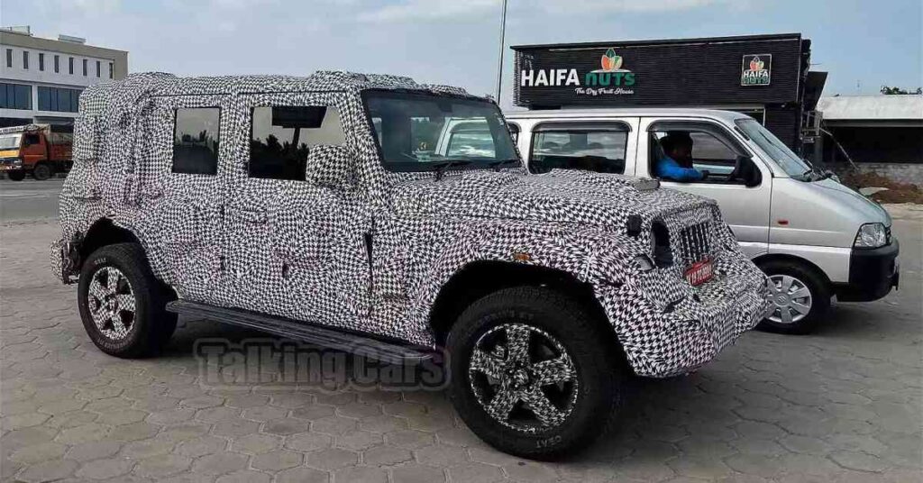 5 Door Mahindra Thar Safety features