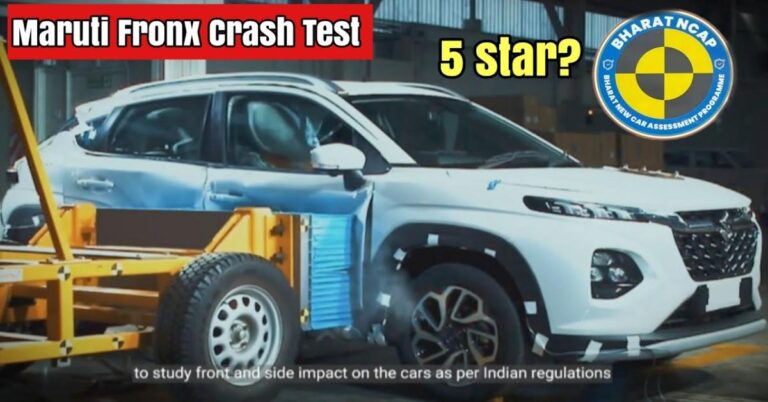 Read more about the article Maruti Fronx Crash Test 2023: भारतीय ग्राहकों के लिए ये नई SUV कितनी सुरक्षित है?