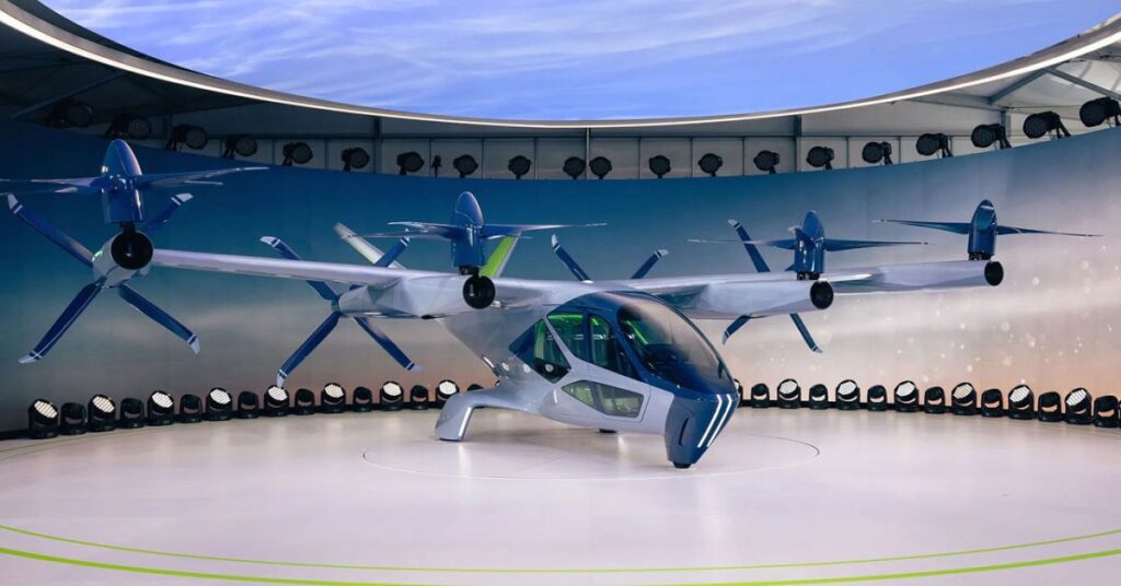 Hyundai Flying Taxi Supernal S A2 Unveiled in CES 2024