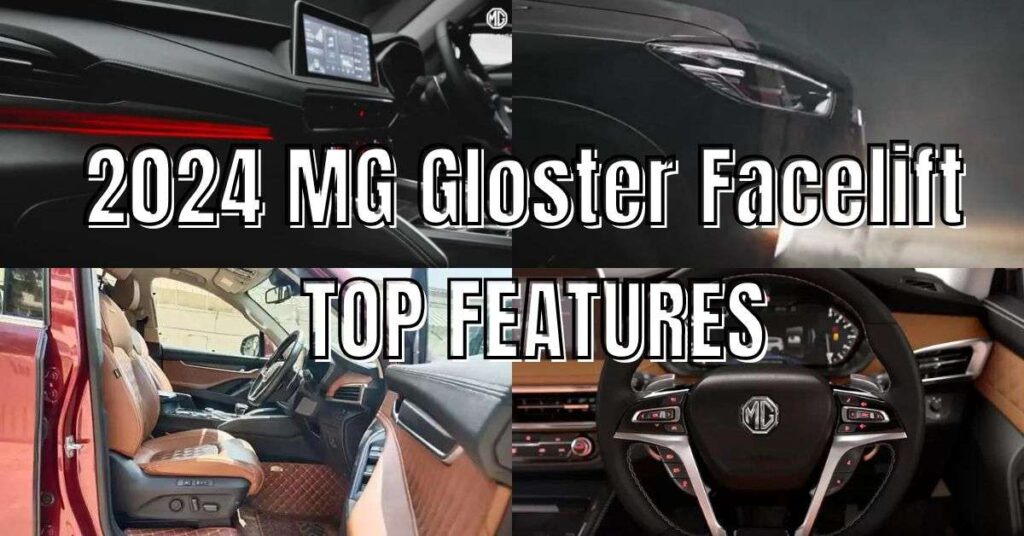 2024 MG Gloster Facelift Features