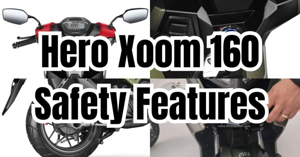 Hero Xoom 160 Safety Features 