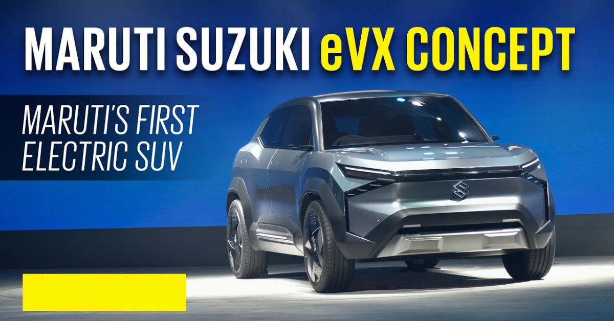 Read more about the article Maruti Suzuki eVX Price In India & Launch Date: डिजाइन, फीचर्स और बैटरी के बारे में जानें