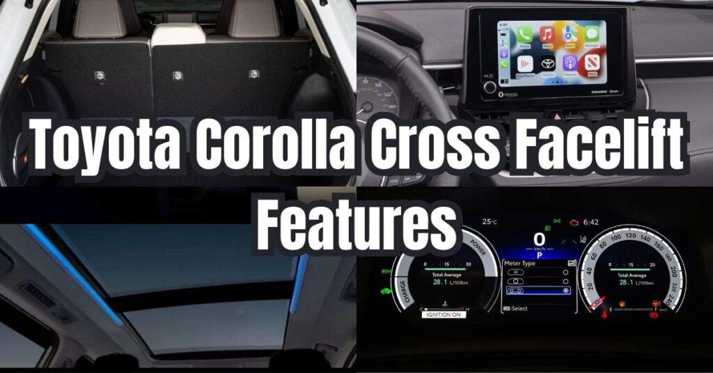 Toyota Corolla Cross Facelift Features