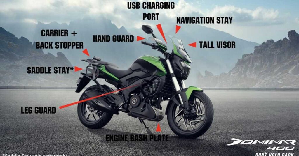 Bajaj Dominar 400 Feature