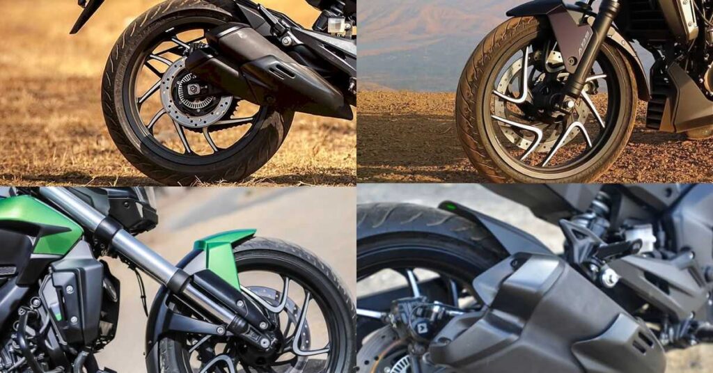 Bajaj Dominar 400 Suspension and brake