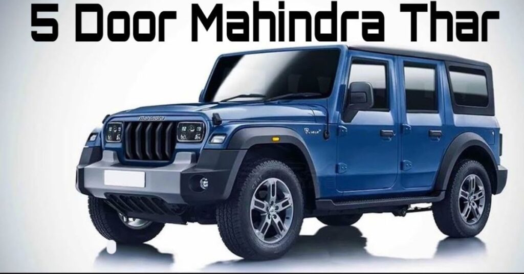 Mahindra Upcoming SUVs Thar 5-Door 