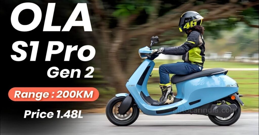Ola S1 Pro Second Generation High Range Electric Scooter in India 