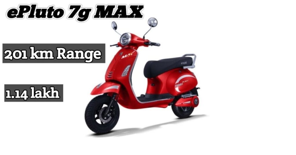 Pure EV EPLUTO 7G MAX High Range Electric Scooter in India