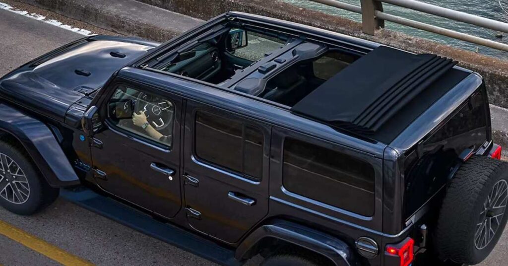 New Jeep Wrangler facelift 2024 Cabin 